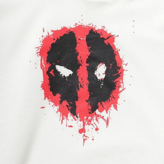 Disney Store - Marvel Deadpool Gummi Gesicht Kapuzenpullover - Kleidungsstück