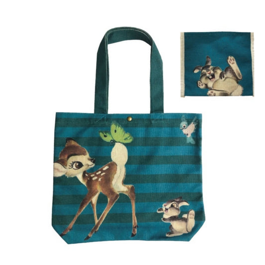 Disney Store - Disney Rendezvous Leinen-Look Tote Bag - Handtasche Japan Disney Store