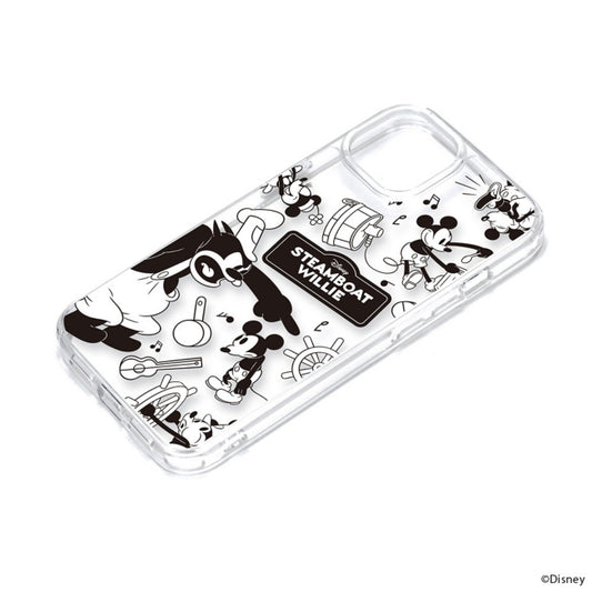 Disney Store - Dampfschiff Willie iPhone15Plus Clear Hybrid Hülle - Handyhülle