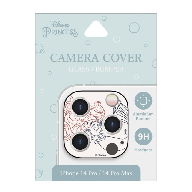 Disney Store - Ariel iPhone 14 Pro / 14 Pro Max Camera Cover DNG-39AR - Mobile Phone Accessories