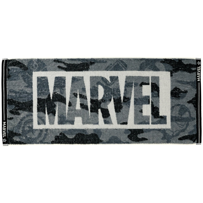 Marvel towel with camouflage logo