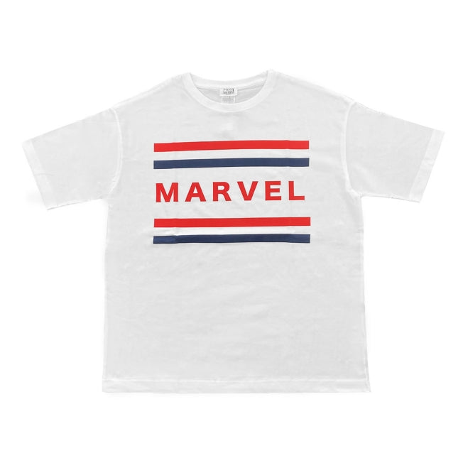 Disney Store - MARVEL × KANGOL SPORTS Linien T-Shirt - T-Shirt