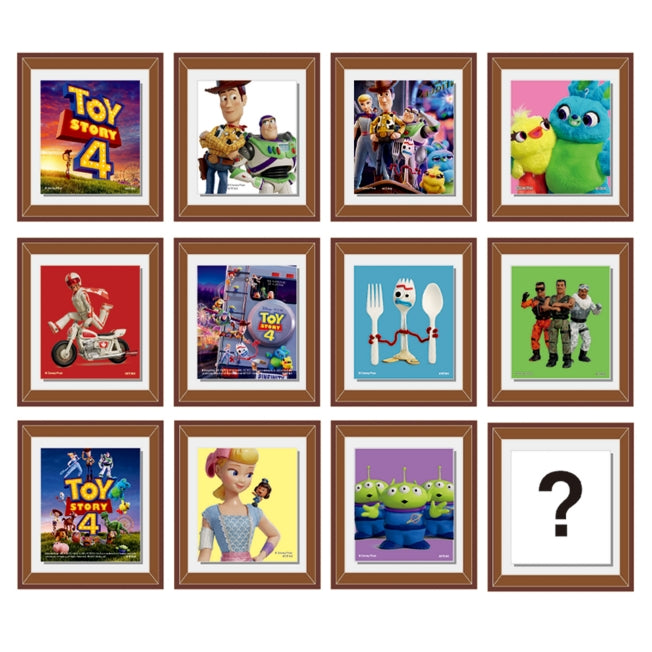 Disney Store - Pixar Kollektion/ Rahmenmagnet/ Toy Story 4 - Magnet.