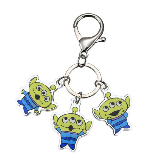 Disney Store - Little Green Men/Alien Keychain - Keychains