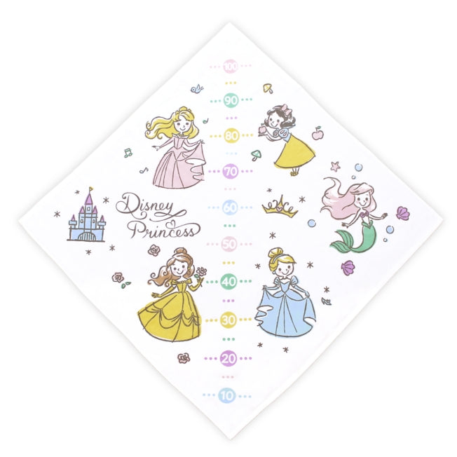 Disney Store - Princess with altimeter 80x80cm 100% cotton - bath towel