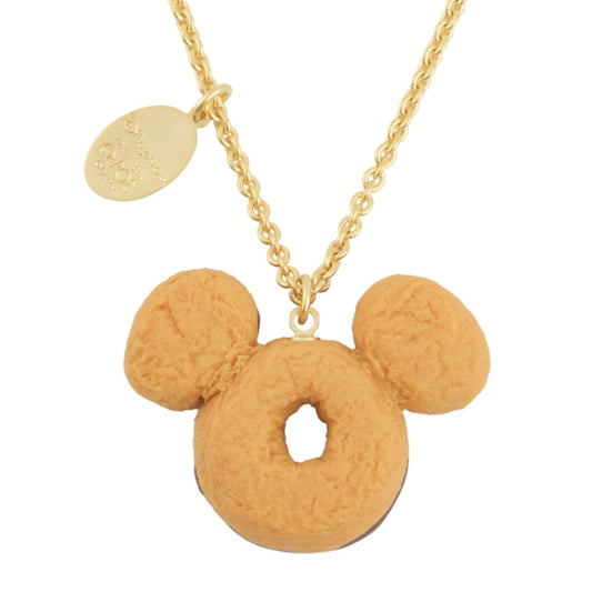 Disney Store - Mickey Mouse Halskette Schmelzschokolade Donut - Schmuck