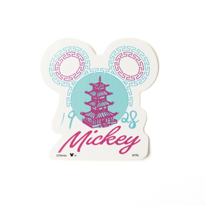 Disney Store - China Town Disney Sticker (Neon 1928) - Sticker