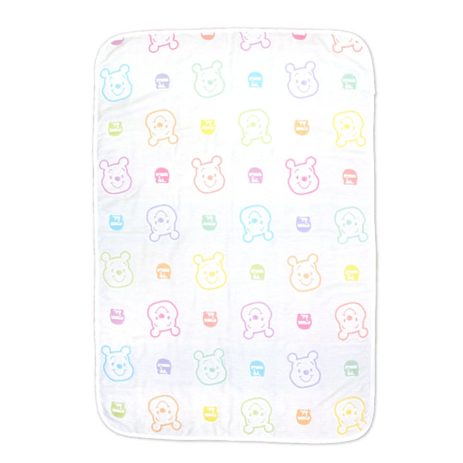 Disney Store - 6-layer gauze blanket with Pooh 70x100cm - baby blanket