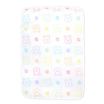 Disney Store - 6-layer gauze blanket with Pooh 70x100cm - baby blanket