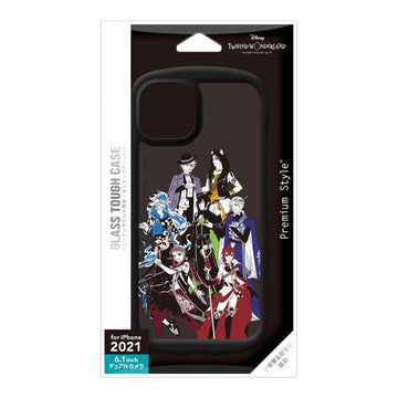 Disney Store - Disney Twisted Wonderland iPhone 13 Glass Case - Mobile Phone Case