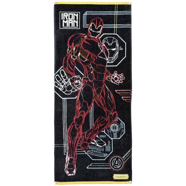 Disney Store - Marvel Iron Man Face Towel Electric - Towel