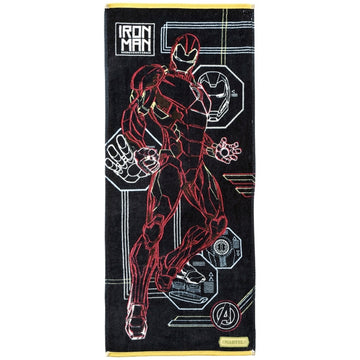 Disney Store - Marvel Iron Man Face Towel Electric - Towel