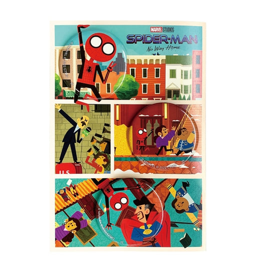 Disney Store - Spider-Man: No Way Home Dosenabzeichen-Set - Sammlerstück Japan Disney Store