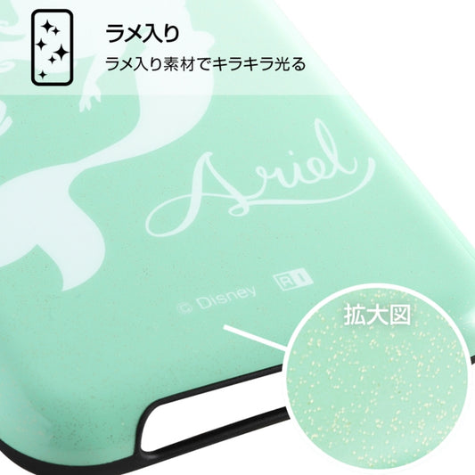 Disney Store - AQUOS sense2 Disney Character TPU Soft Case Shockproof Light Pastel Ariel - Mobile Phone Case