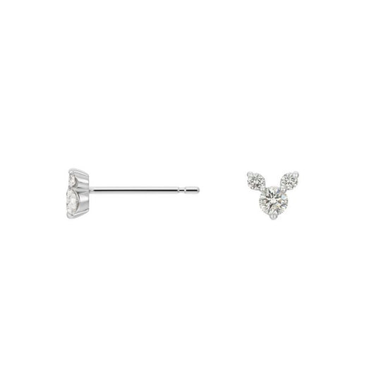 Disney Store - Mickey Mouse - Three Diamonds - Earrings (model number: SEDS-606)