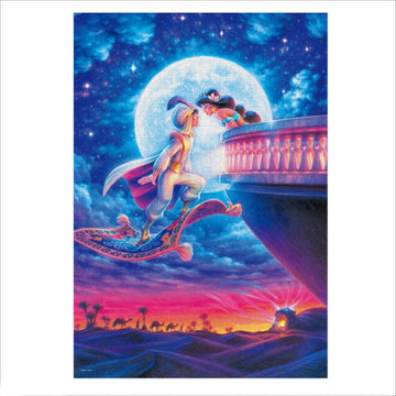 Disney Store - Aladdin Leuchtendes 1000-Teile-Puzzle Moonlight Romance - Puzzle