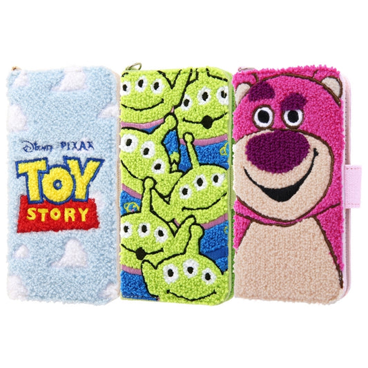 Disney Store - iPhone 11 Pro 'Disney Pixar Characters' / Book-style Case with Sagara Embroidery / 'Toy Story / Lotso' - mobile phone case