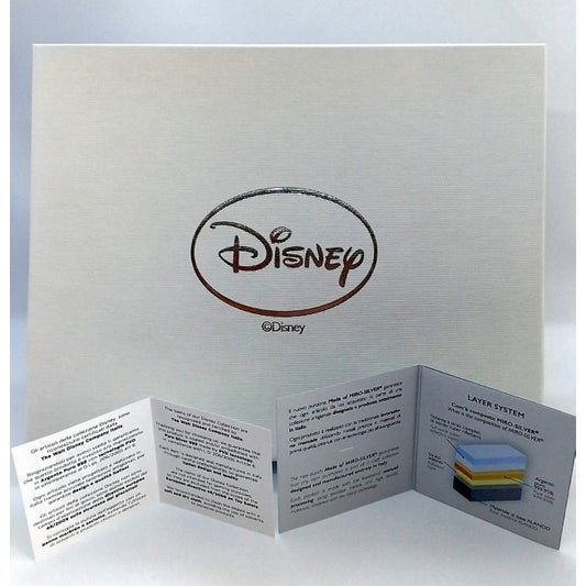 Disney Store - VALENTI Mickey Mouse (Oval) Silberverarbeitung Fotorahmen - Dekoration