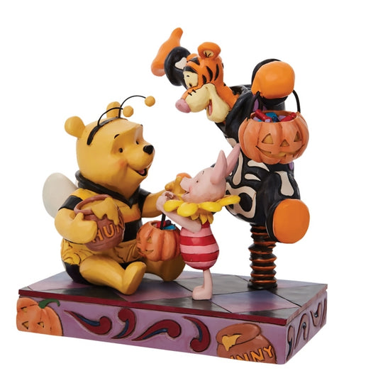 Disney Store - Enesco Winnie the Pooh, Piglet, Tigger Figurine Halloween - Collectible Figure