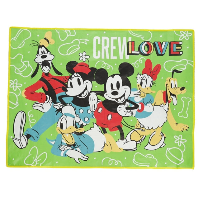 Mickey Mouse &amp; Friends Green Picnic Blanket