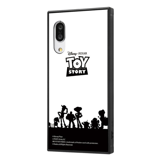 Disney Store - AQUOS sense3/AQUOS sense3 lite/Android One S7 mit stoßfestem Hybridgehäuse KAKU/『Toy Story/Silhouette』【Vorbestellung】 - Handyhülle