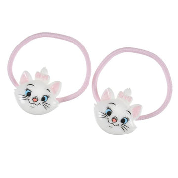 Disney Store - Marie Fashionable Cat Haargummi Set Face - Haaraccessoire