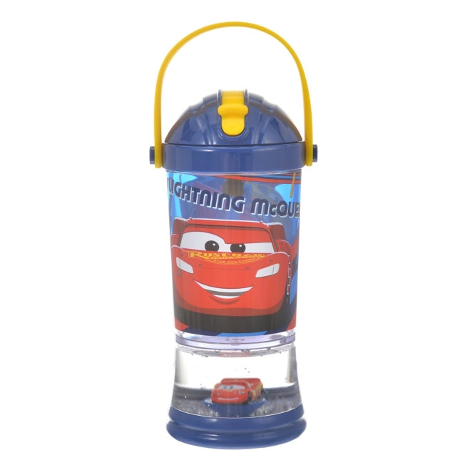 Disney Store - Lightning McQueen & Cruz Ramirez Wasserflasche mit Schneekugel Racing