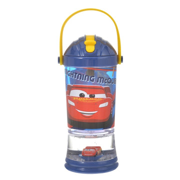 Disney Store - Lightning McQueen & Cruz Ramirez Wasserflasche mit Schneekugel Racing