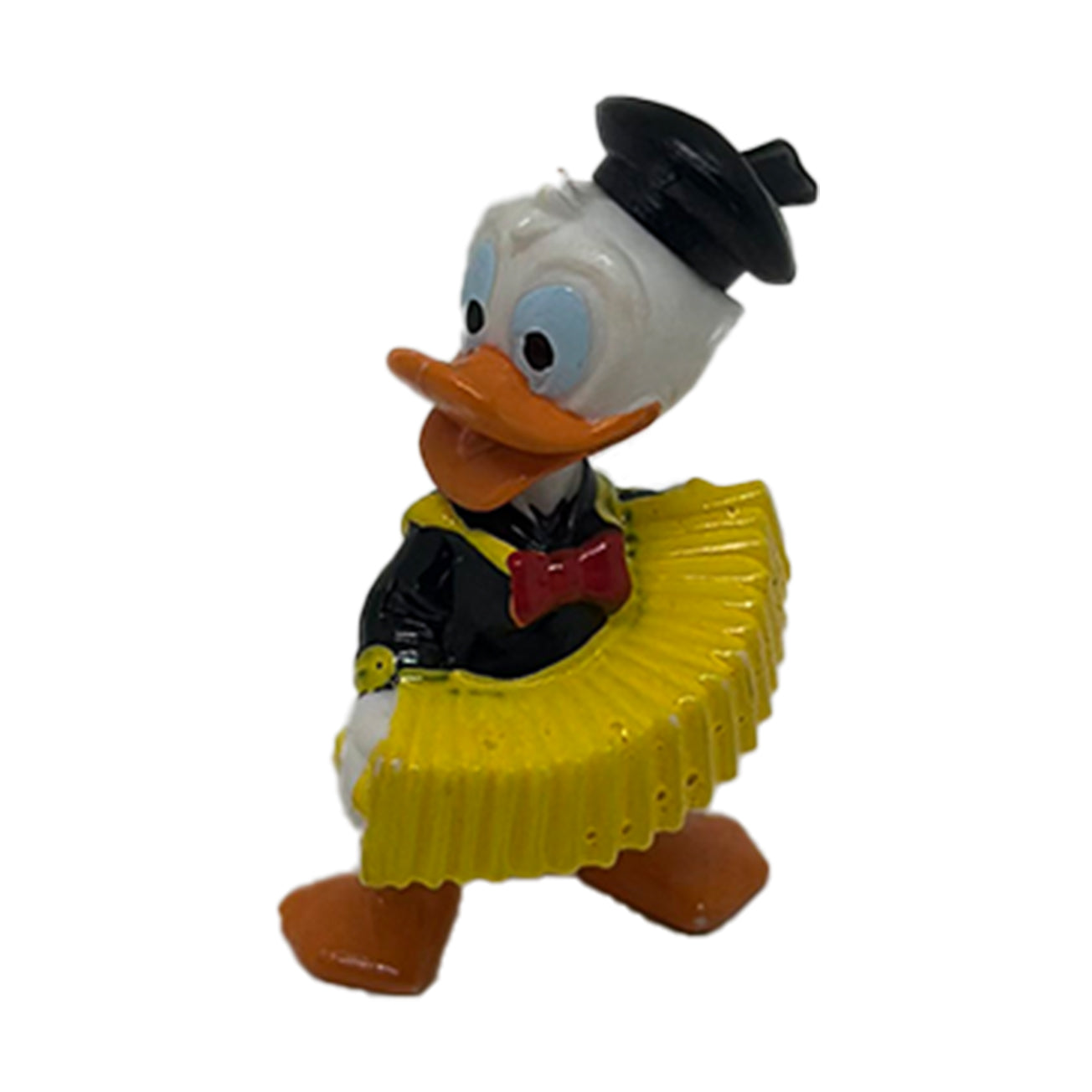 Disney - Donald Duck Akkordeon 1986 - Figur 4cm Disney