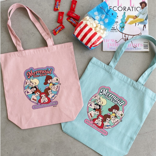 Disney Store - Chara Choice Meerjungfrauenclub//Einkauftasche//Blau//Kostenlos//CHDYTB231001LM-09 - Tote Bag Japan Disney Store