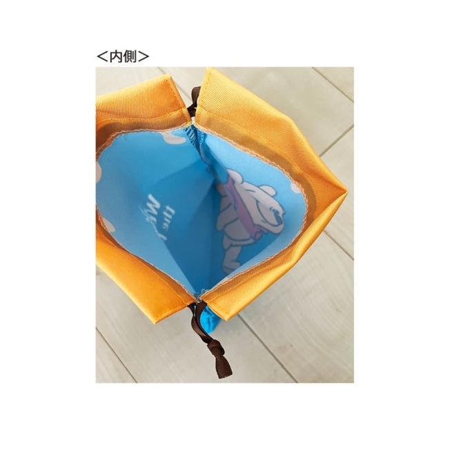 Disney Store - Winnie the Pooh Transfer Drawstring Bag M / Honey Love - Accessory Japan Disney Store