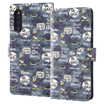 Disney Store - Galaxy A41 'Disney Character' / book style plastic case with magnet / Donald_001 - mobile phone case