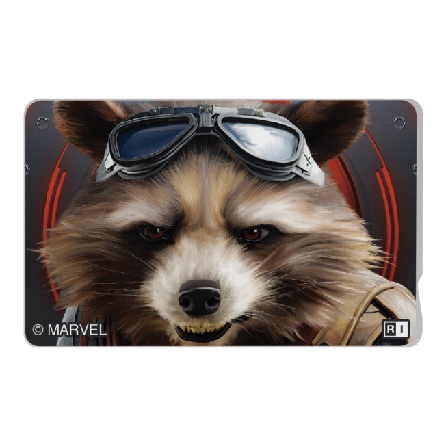 Disney Store Marvel Rocket IC Card Sticker Accessory