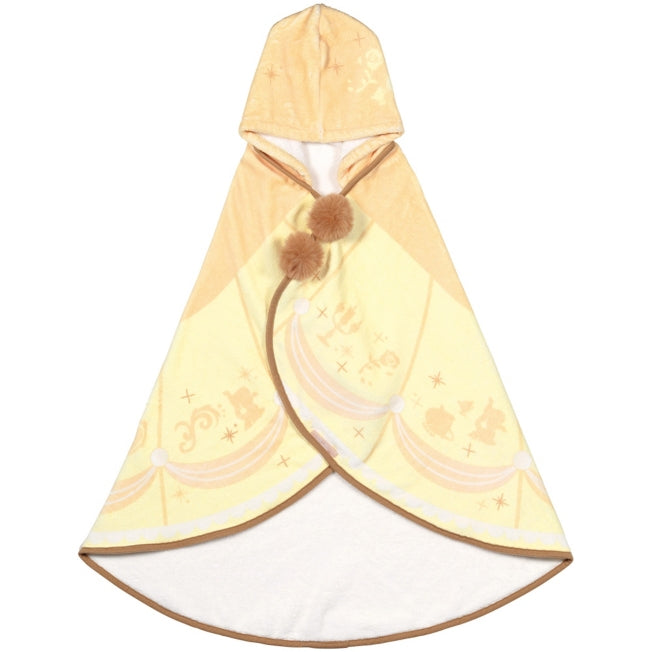 Disney Store - Belle Quick-Dry Hooded Bath Poncho - Bathrobe