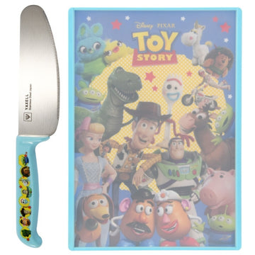 Disney Store - Sicherheitsmesser & Schneidebrett Set (Toy Story) - Küchenzubehör