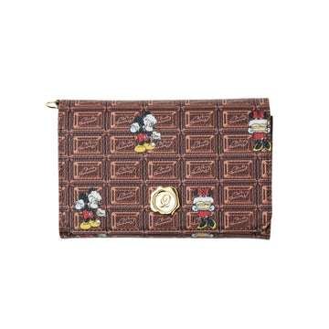 Disney Store - Mickey & Minnie/Short Wallet Schokolade - Geldbörse Japan Disney Store