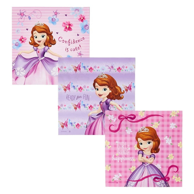 Disney Store Little Princess Sofia 3 Pack Tissues Accessory