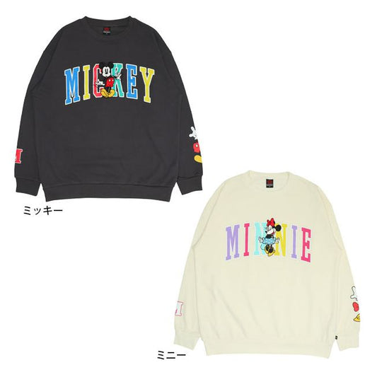 Disney Store - Mickey Matching Colorful Logo Sweatshirt 0044A - Unisex Sweatshirt