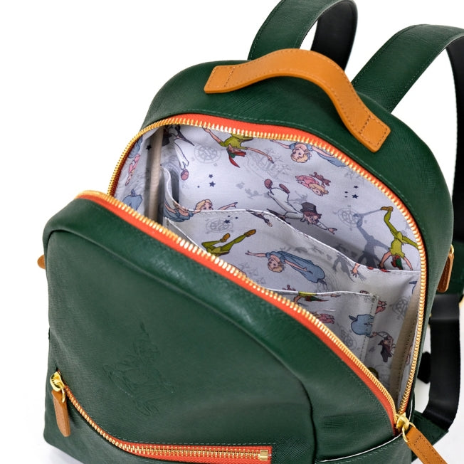 Disney Store - Plus Anq Leder Mini-Rucksack 'Peter Pan' Design Limited Edition - Rucksack Japan Disney Store