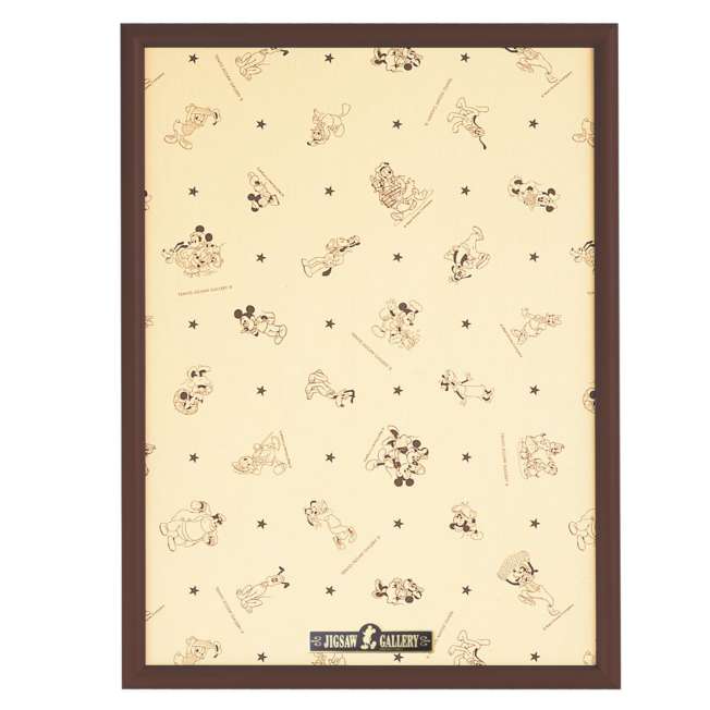 Disney Store - Panel für Puzzle 500 Stück kompatible Größe 35 x 49 cm Holzplatte Braun - Puzzle Japan Disney Store