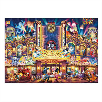 Disney Store -  Stained Art Tight 500 Teile „Disney Dream Theater“ - Puzzle Japan Disney Store