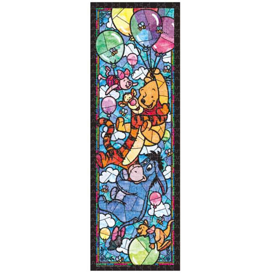 Disney Store -  Winnie the Pooh Art 456 Teile Buntglas - Puzzle Japan Disney Store