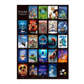 Disney Store - Pixar All Character Jig Sägepuzzle 1000 Stück 