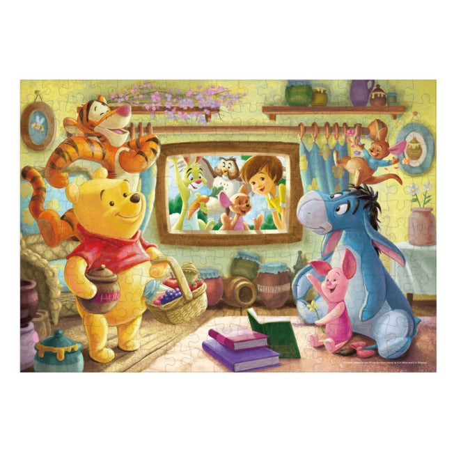 Winnie the Pooh Puzzle mit Platz für Fotos