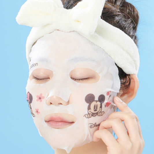 Disney Store - PHOTOPICK Feuchtigkeitsspendende Gesichtsmaske (Squcare) - Gesichtsmaske Japan Disney Store