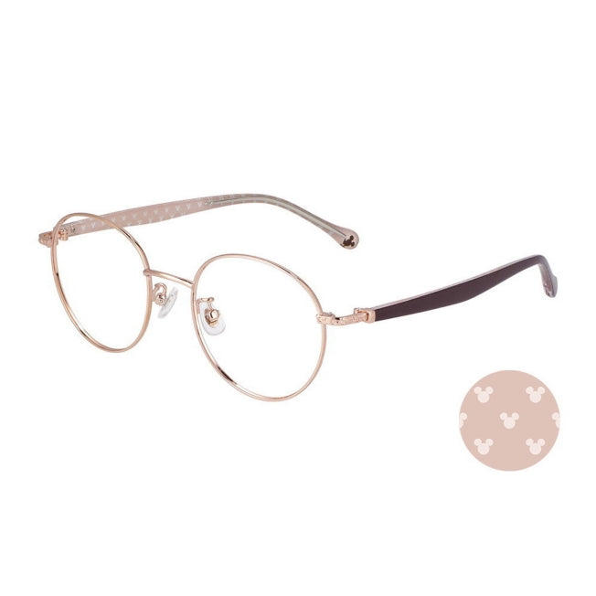 Disney Store - Zoff Mickey Minnie Metallbrille Freie Größe - Accessoire Japan Disney Store