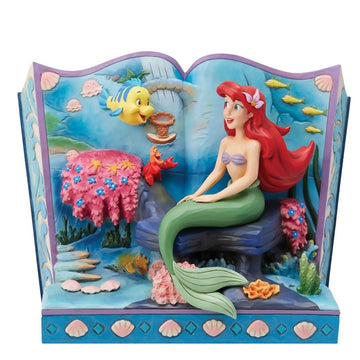 Disney Store - Enesco The Little Mermaid Figurine Storybook Disney Traditions - Collectible Figure