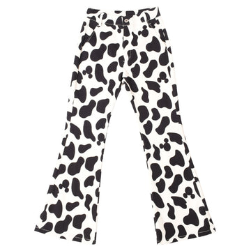 Disney Store - Mickey Mouse Hidden Mickey Pattern Flare Pants (4GEEKs by SPIRALGIRL) - Pants