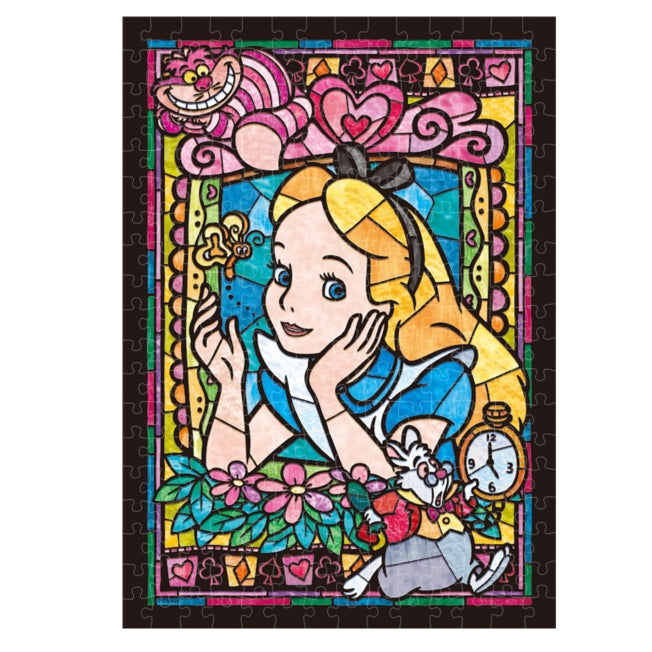 Disney Store - Alice Stained Glass Puzzle 266 Teile - Puzzle