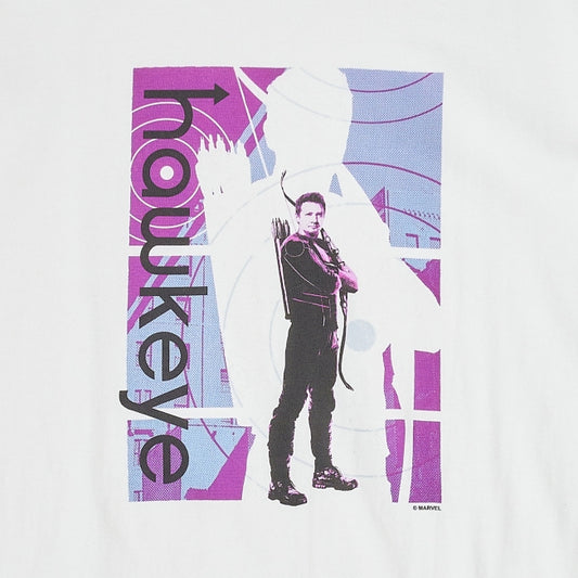 Disney Store - Marvel Hawkeye T-Shirt <Weiß> - Kleidung